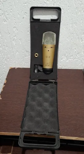 Microfone Condensador Behringer C3 Profissional - Zerado