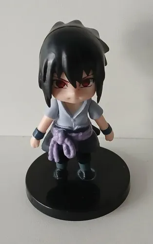 BONECO ACTION FIGURE MINIATURA SASUKE UCHIHA NARUTO SHIPPUDEN
