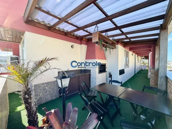 Vista Panorâmica - Cobertura c/ 03 dormitórios, em Campinas, São José/SC.