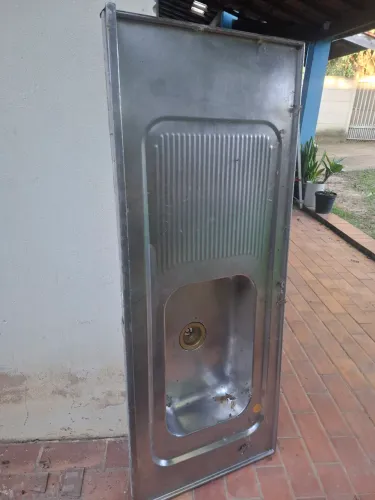 Pia em inox 1,50