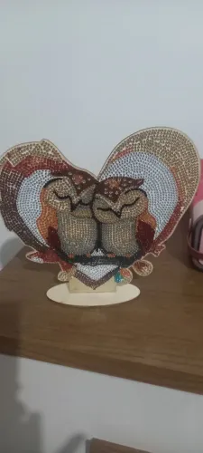 Decoração em pintura diamante