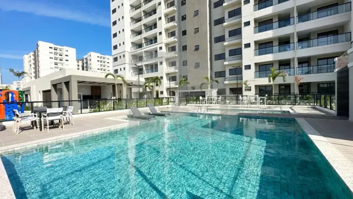 Caete Serigy: Apartamento Financiável com Cozinha Americana e Piso Laminado