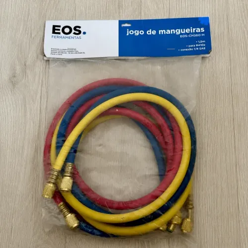 Jogo de Mangueiras Para Manifold 1,5m R410 / R32