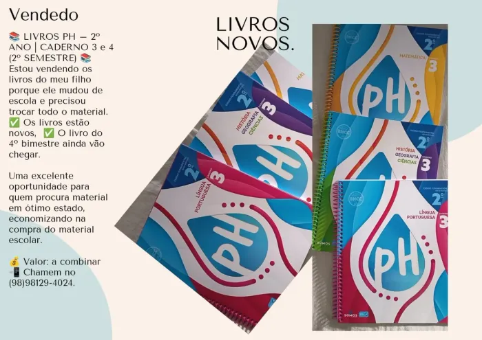 Livro novo sistema PH