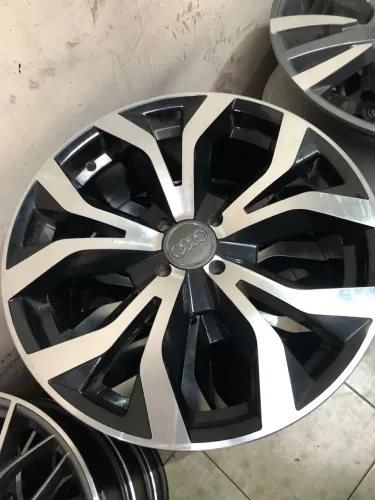 Rodas aro 18 Audi 4x100 por 3500$ as 4 novas até 12x