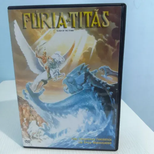 Dvd Fúria De Titãs-Ray Harryhausen-Leg. -Perfeito-De Colecionador 