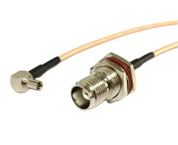 Cabo conector de antena rural ts9 para modem 18 cm