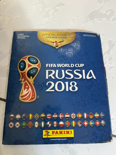ÁLBUM COPA 2018, 90% COMPLETO