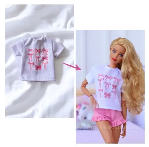 Blusa Barbie de laços da loja CherryStyle - LEIA DESCRIÇÃO