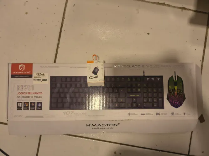 H?Maston KB701 ? Kit Gamer Teclado + Mouse, modelo KB701