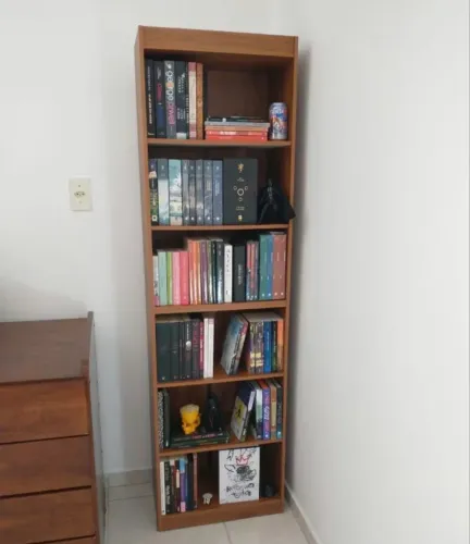  Livreiro Multiuso Novo 1,78m - Compacto, Moderno  | Entrego e Parcelo no Cartão