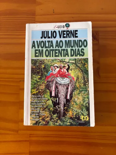 Livro A Volta ao Mundo em 80 Dias - Júlio Verne