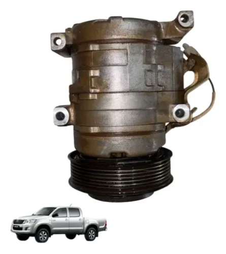 Compressor Ar Condicionado Toyota Hilux 2.7 2015 Flex