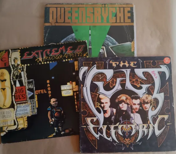 Lote de LP's e CD's 