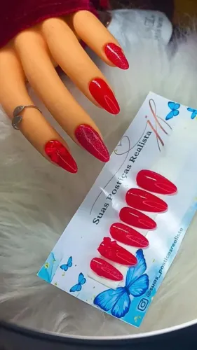 Unhas postiças realistas