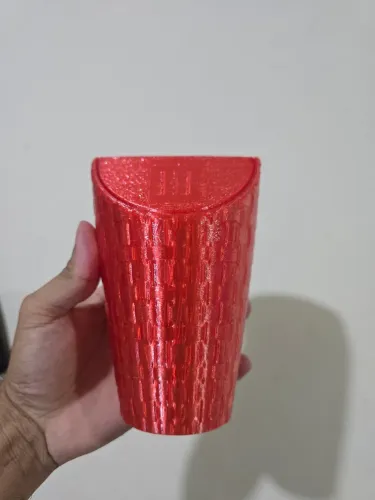 Lixeira para carro 3d