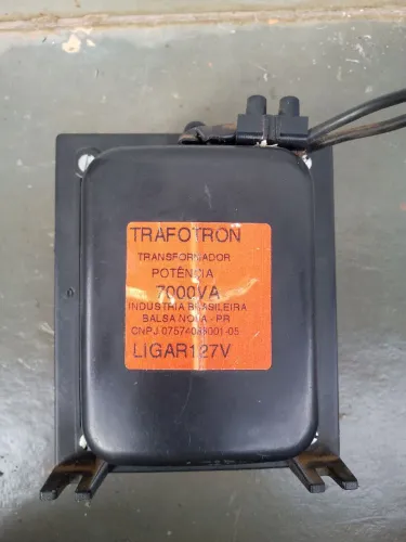 Transformador 110/220 7000va