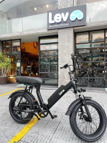 BICICLETA ÉLETRICA + CESTA DE BRINDE