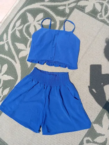 Conjunto Short e croped G