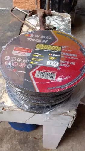 Disco pra corte de 10 "