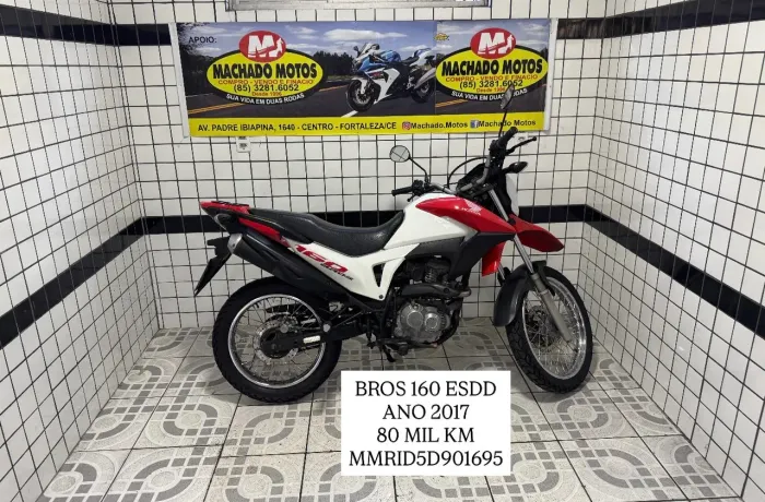 Bros 160 ESDD,ano 2017 muito nova