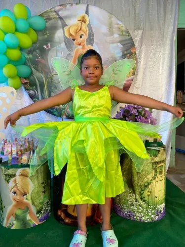 Fantasia infantil menina tinkerbell
