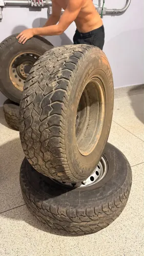 Rodas de ferro 6 furos