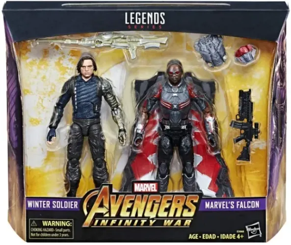Marvel Legends pack Falcão e Soldado Invernal