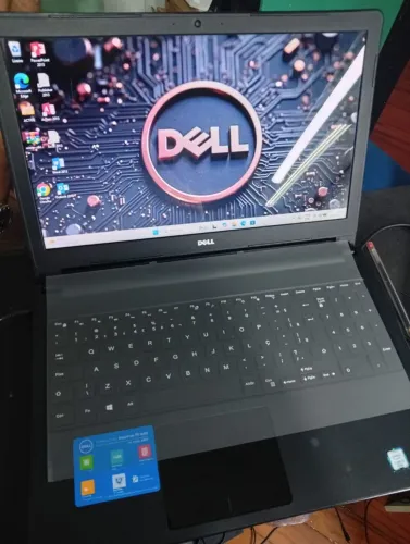 Notebook Dell core i3 6ger 8gb ddr4 ssd 480!!! gb tela 15.6 bateria 1.30h e fonte