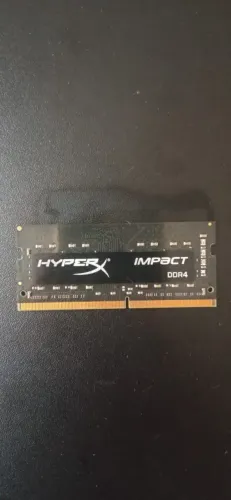 Memória Ram Notebook Kingston HyperX Impact 8gb Ddr4 2400mhz/2666mhz