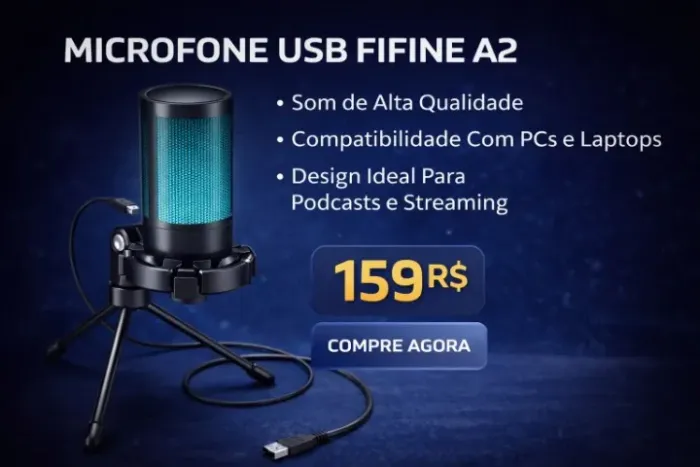 Microfone fifine a2