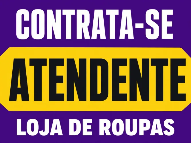 Atendente de Loja | Loja de Preço Único | Centro de Goiânia