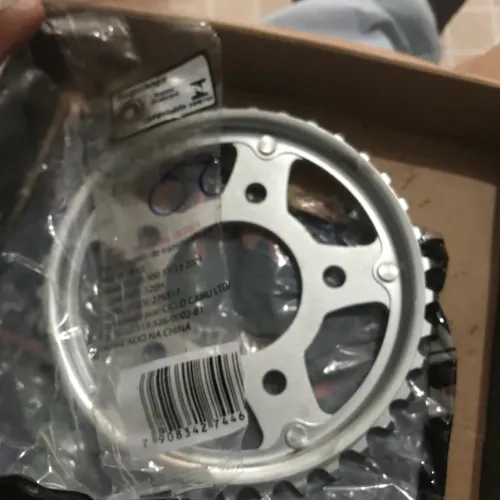 Tração e pião nova na caixa cb300