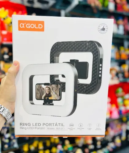 Ring Light Led Com Suporte Para Celular