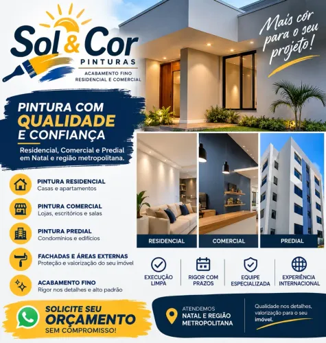 Pintor Profissional em Natal | Residencial, Comercial e Predial