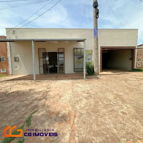 Á venda 2 salões comerciais e 1 casa com 3 quartos no Nova Lima em Campo Grande - MS