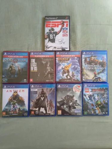 JOGOS DE PS4 EM MÍDIA FÍSICA | VÁRIOS TÍTULOS A PARTIR DE R$ 79,90