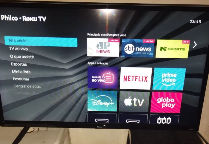 Smart Tv Philco Roku 32 polegadas