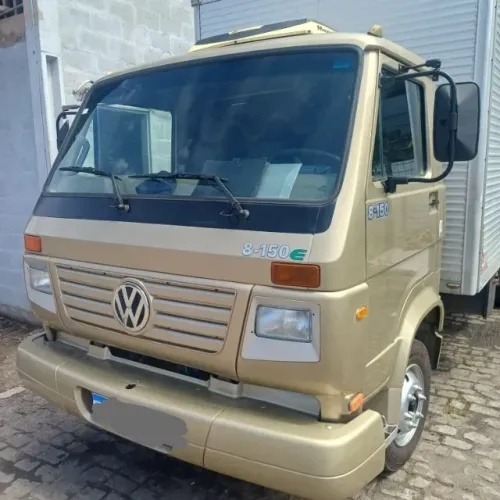 Volkswagen 8.150 2004 Série 10 Motor MWM, Hidráulico, Baú. Ótimo estado