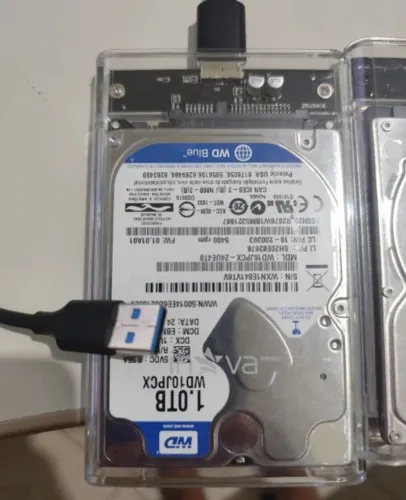 HD EXTERNO COM CASE 1TB