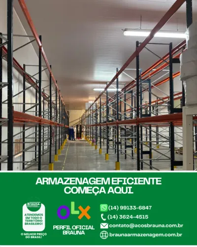 Porta-paletes para Cargas Exigentes