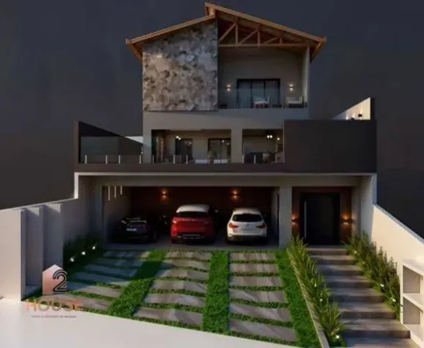 Casa com 4 dormitórios à venda, 309 m² por R$ 2.650.000,00 - Condomínio Entre Serras Resid