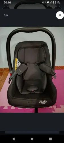 Bebê Conforto Cosco Kids Wizz (0 a 13kg) - Cor Preta