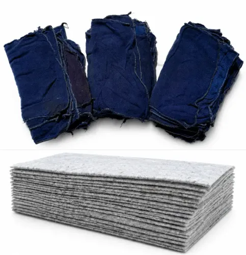 Kit com Pano industrial de Limpeza e Toalha Absorvente