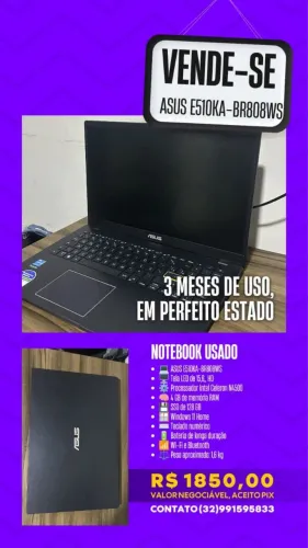 Vende-se Notebook 