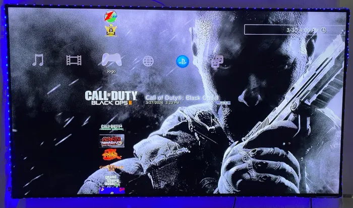 PS3 com 400 jogos (Entrega grátis)