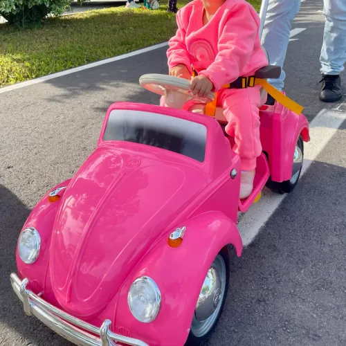 Beetle Car (Fusca) carrinho Infantil 2 em 1 - Semi-novo!