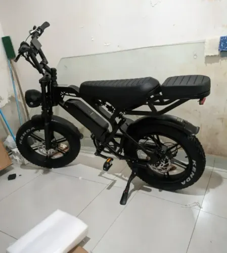 Bicicleta Elétrica V20 PRO 1000w sem banco extensor