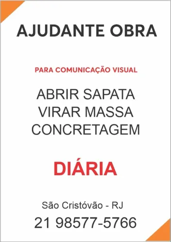 AJUDANTE DE OBRA
