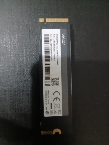 SSD NVME lexar 2TB